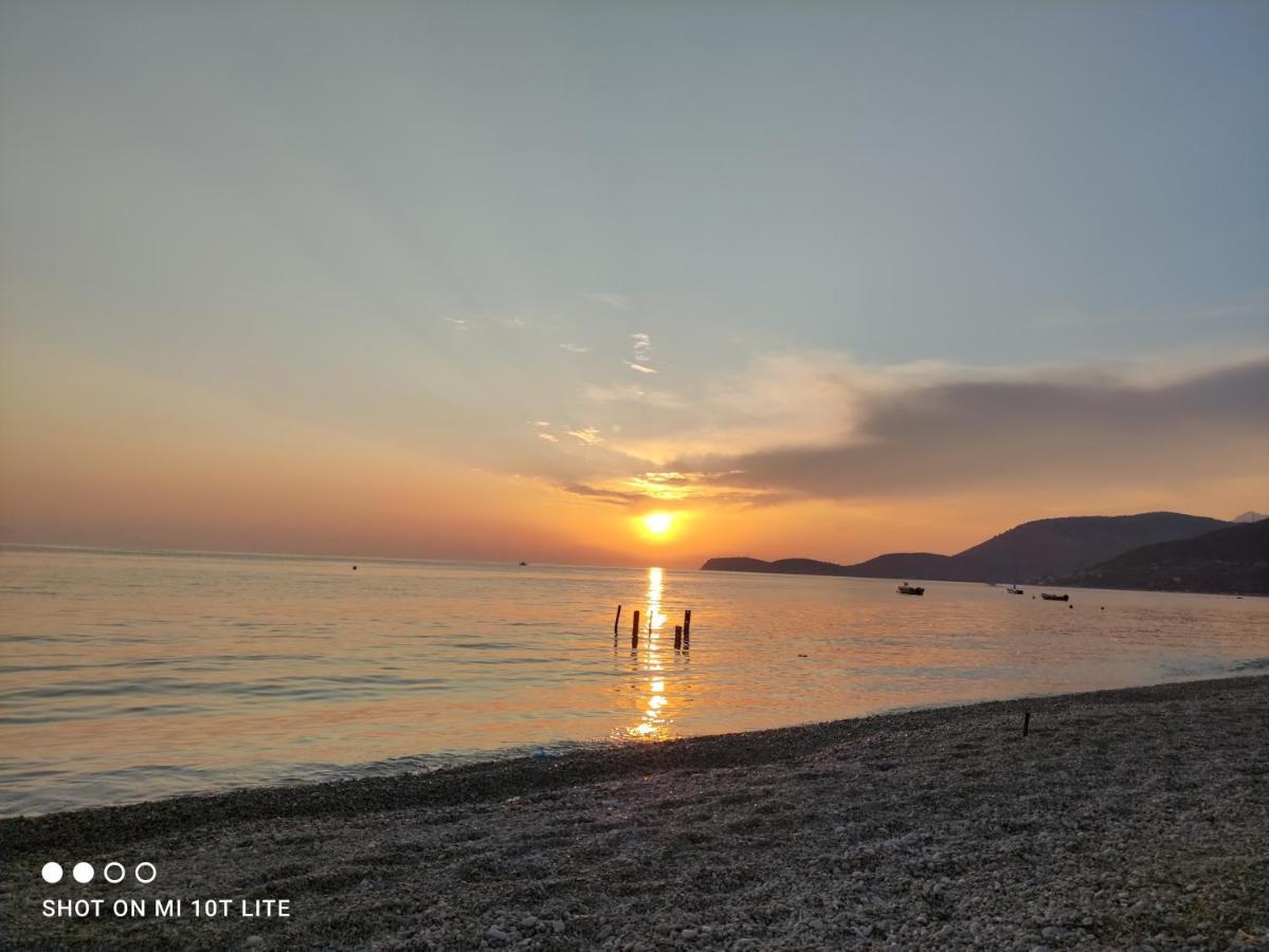 Ionian Pearl Apartman Borsh Kültér fotó